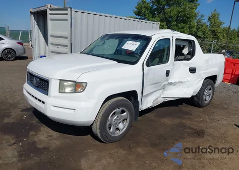 2006 Honda Ridgeline Rt из США, поврежденный, VIN 2HJYK16286H555421